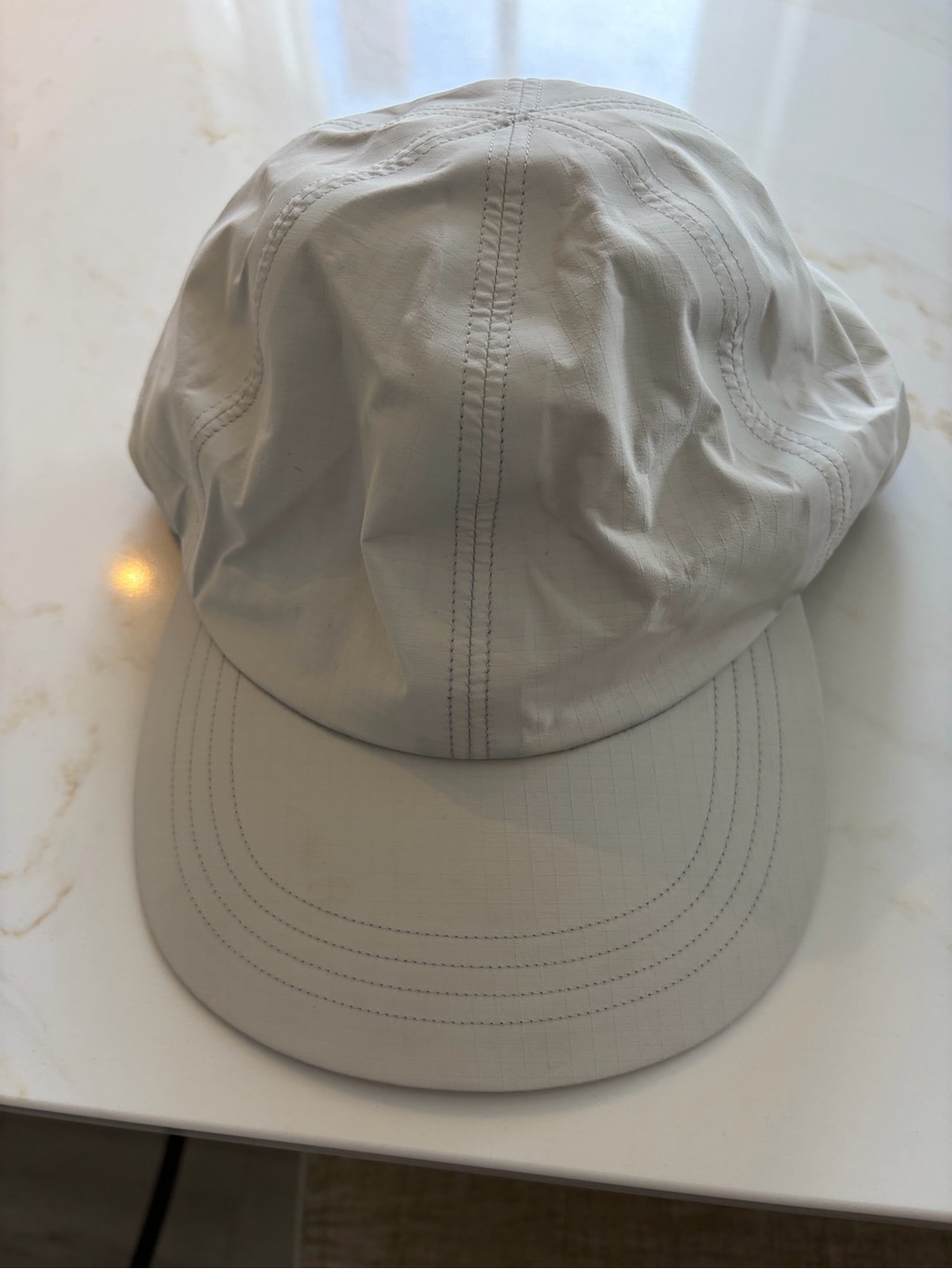 Haven Men’s Light Neutral Performance Cap in White Gortex